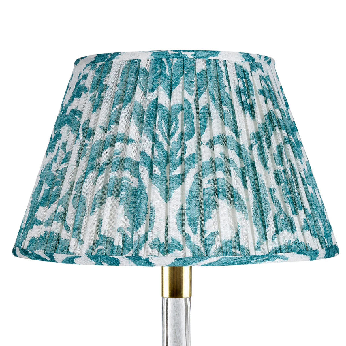 12" Fermoie Lampshade - Marlborough in Teal