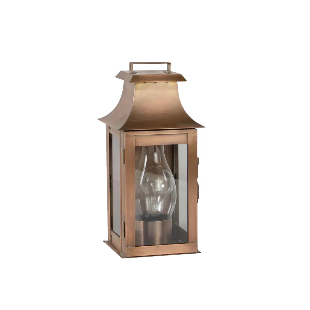13" Concord Wall Light 5611 in Antique Copper by Northeast Lantern Item# 5611-AC-LT1