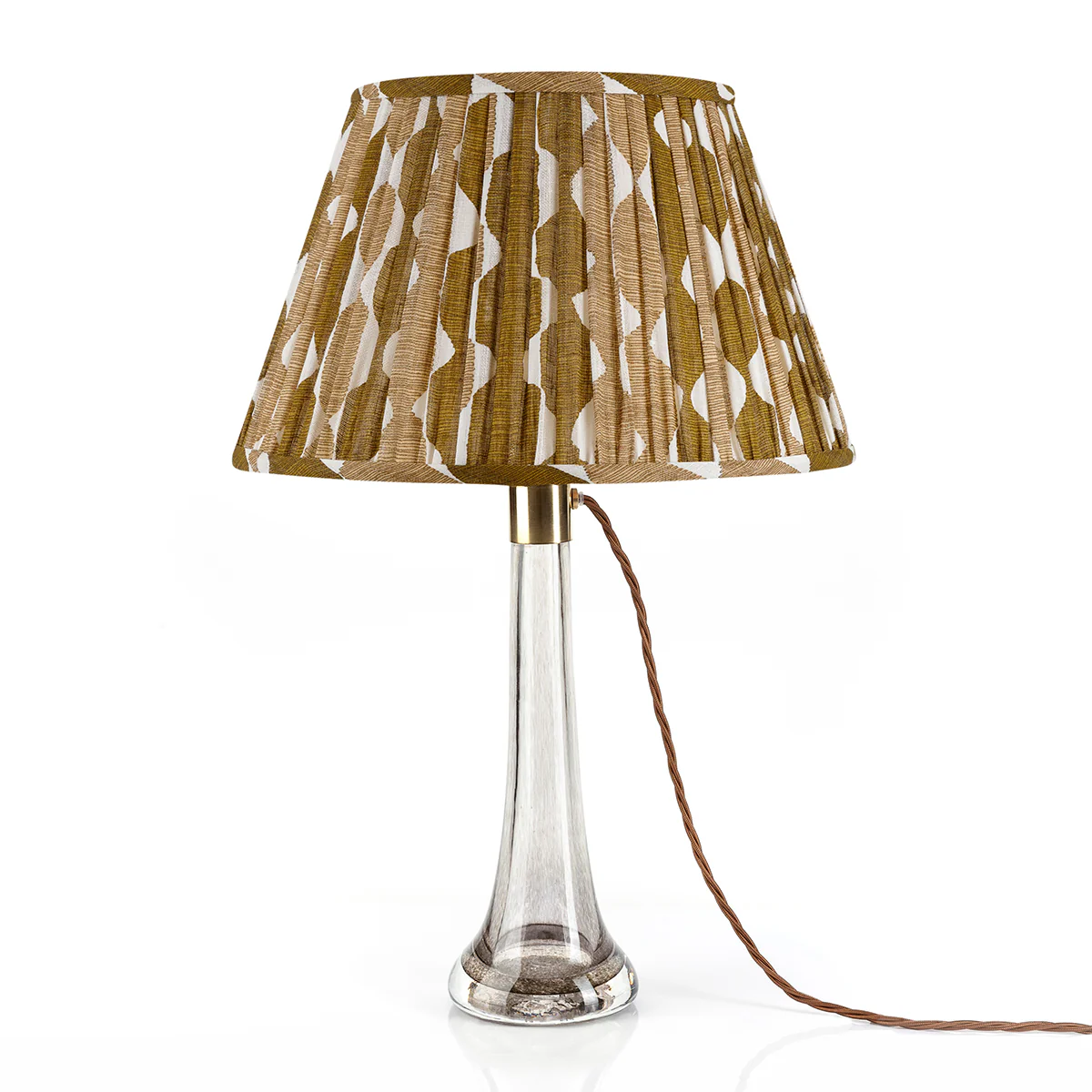 12" Fermoie Lampshade - Whittle in Neutral - Image 2