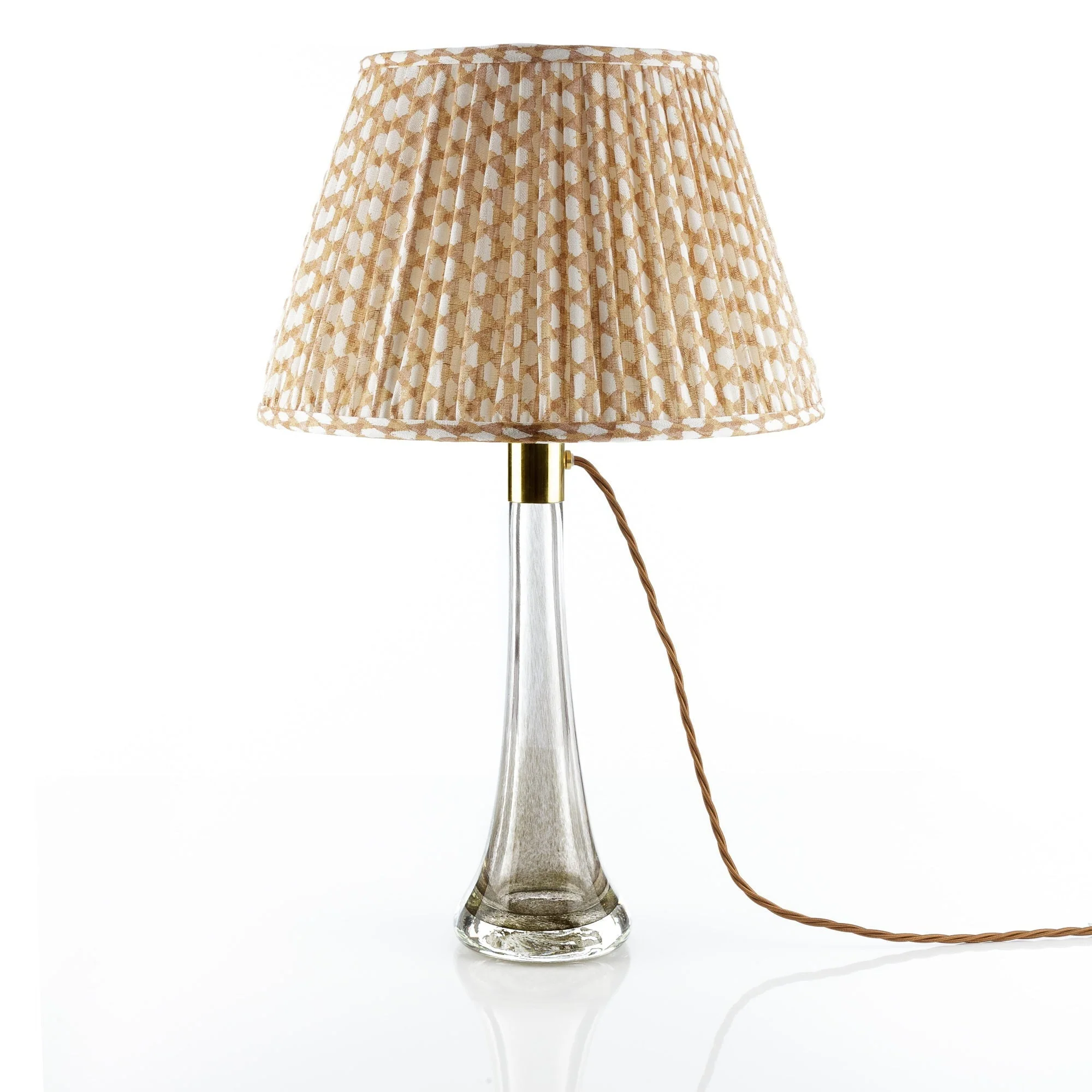 16" Fermoie Lampshade - Wicker in Nut Brown - Image 4