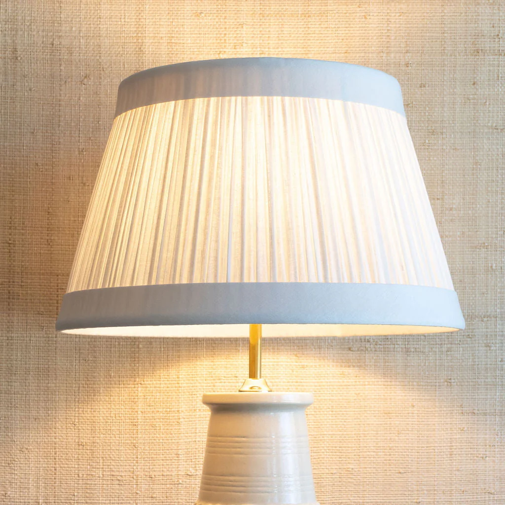 Amelia Lampshade in Off-White Linen - Image 2