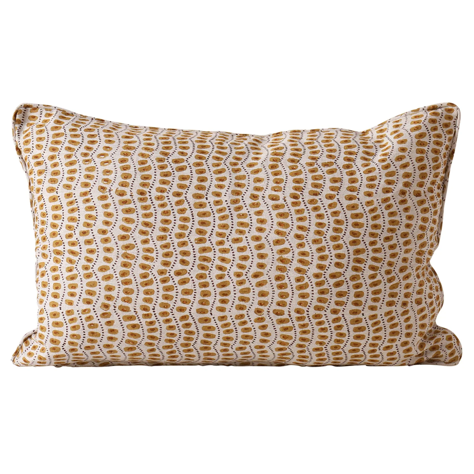 Amulet Spice Linen Cushion 14" x 22"