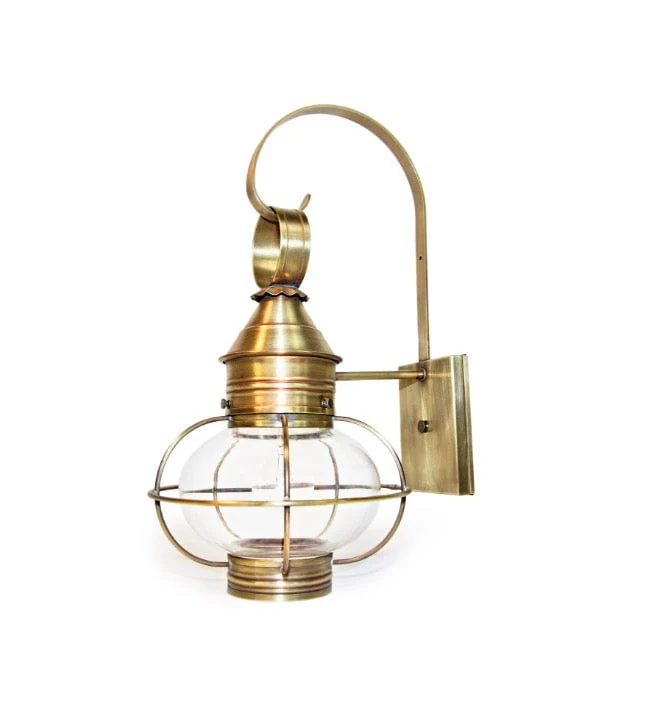 Caged Onion Wall Light 2531 by Northeast Lantern