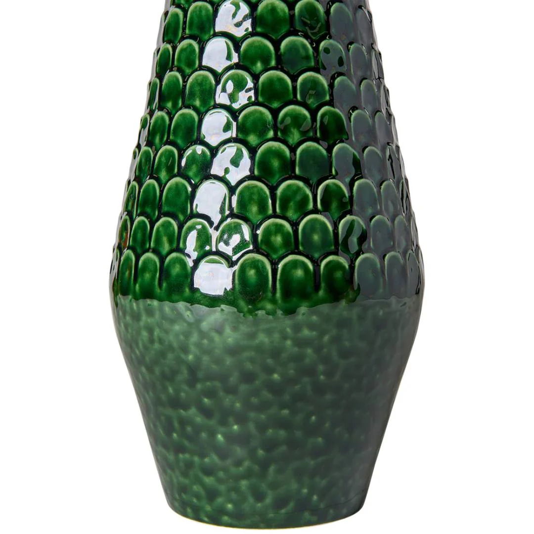 Comporta Ceramic Table Lamp Base in Green by Penny Morrison - Image 4