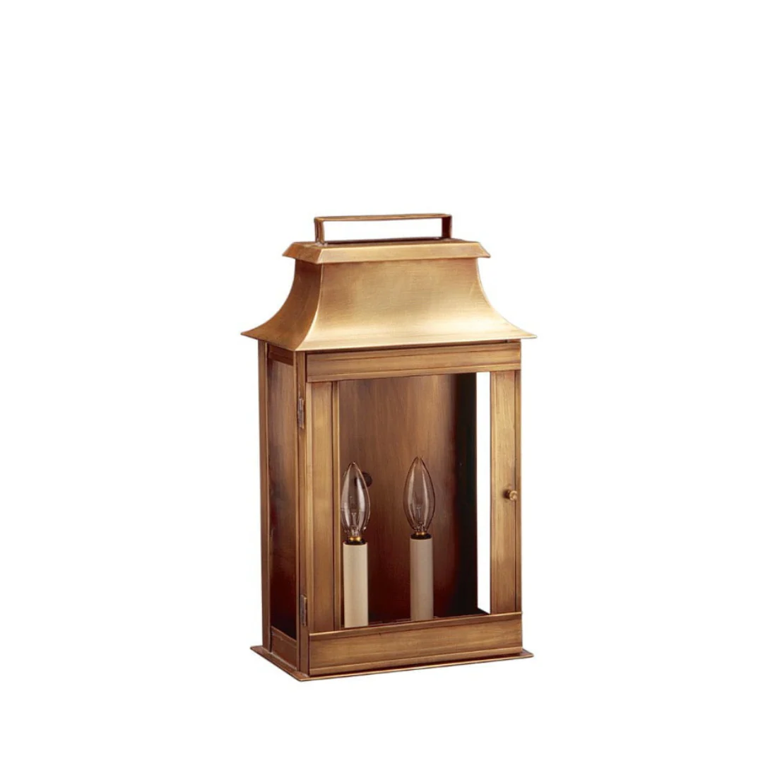 Concord Wall Light 5721 in Dark Brass by Northeast Lantern in Antique Brass