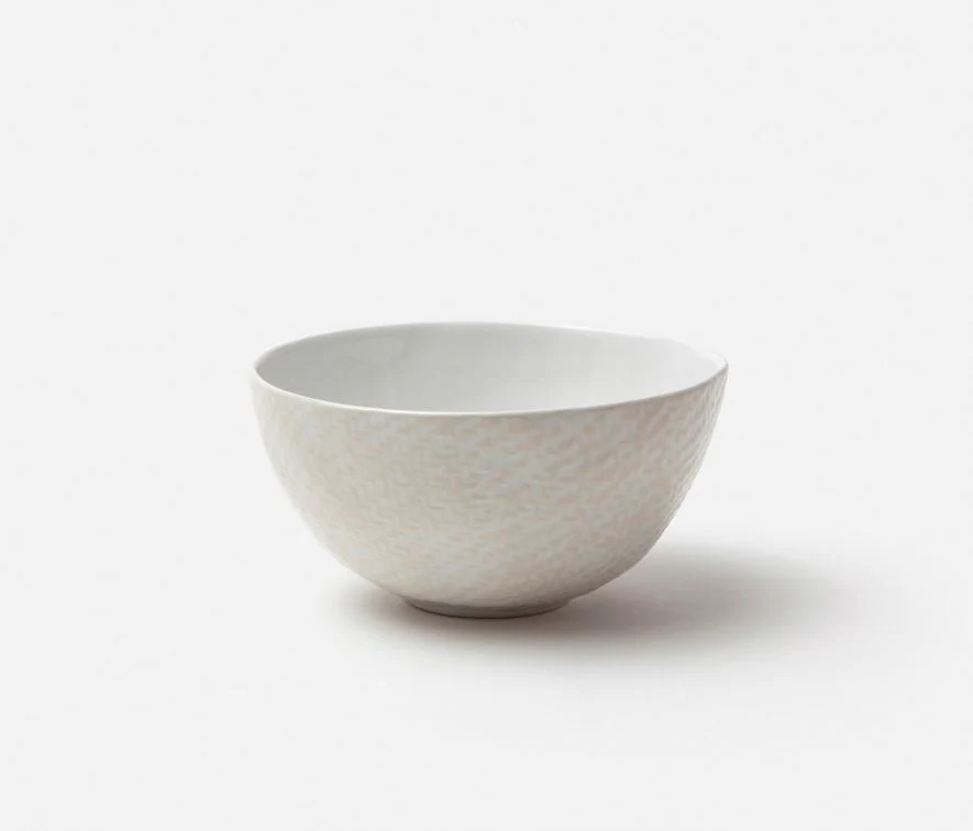 Cream-Glazed Dinnerware with Linen Texture - Image 4