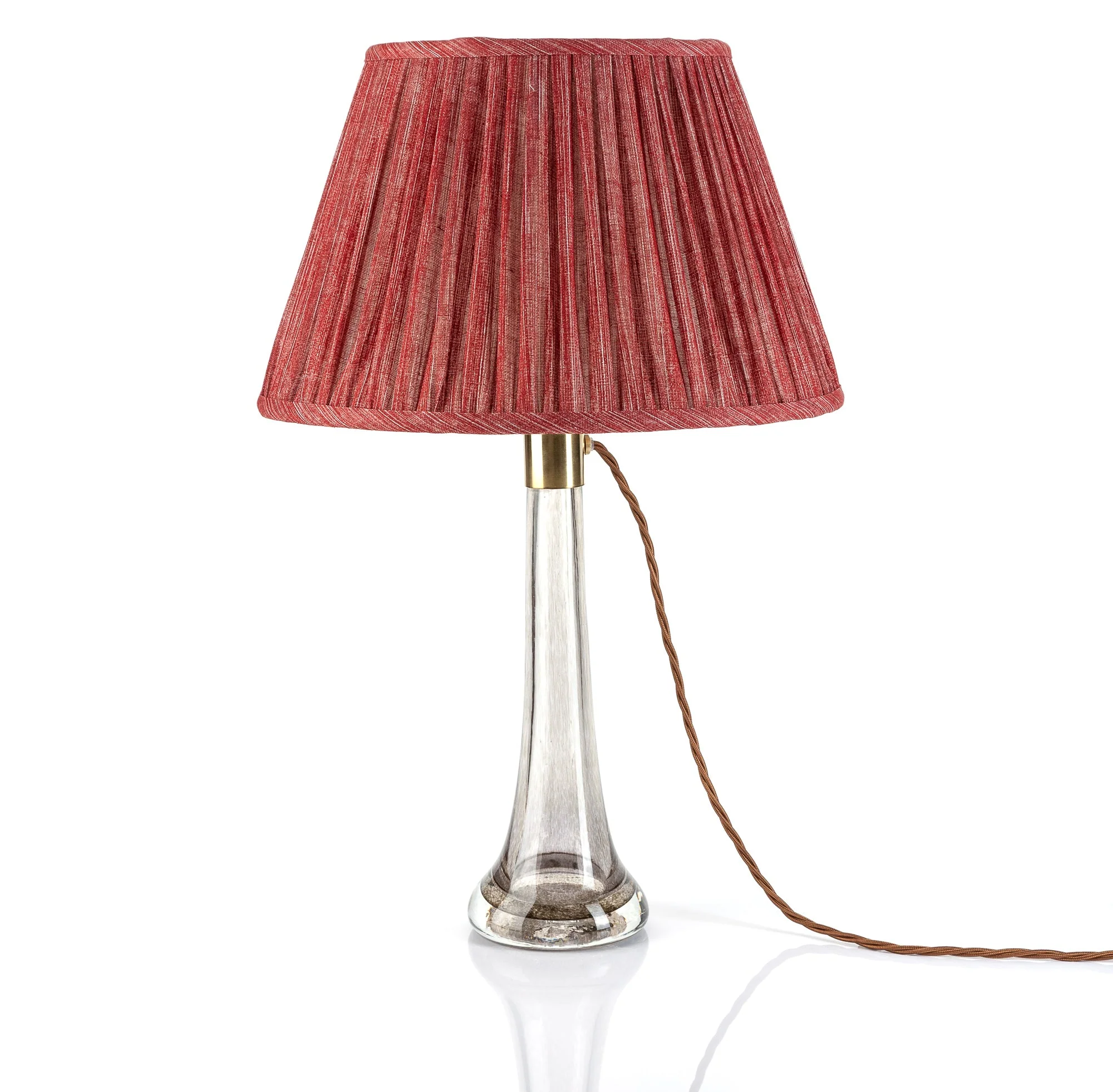Fermoie Lampshade - Plain Linen in Carpet Slipper - Image 3