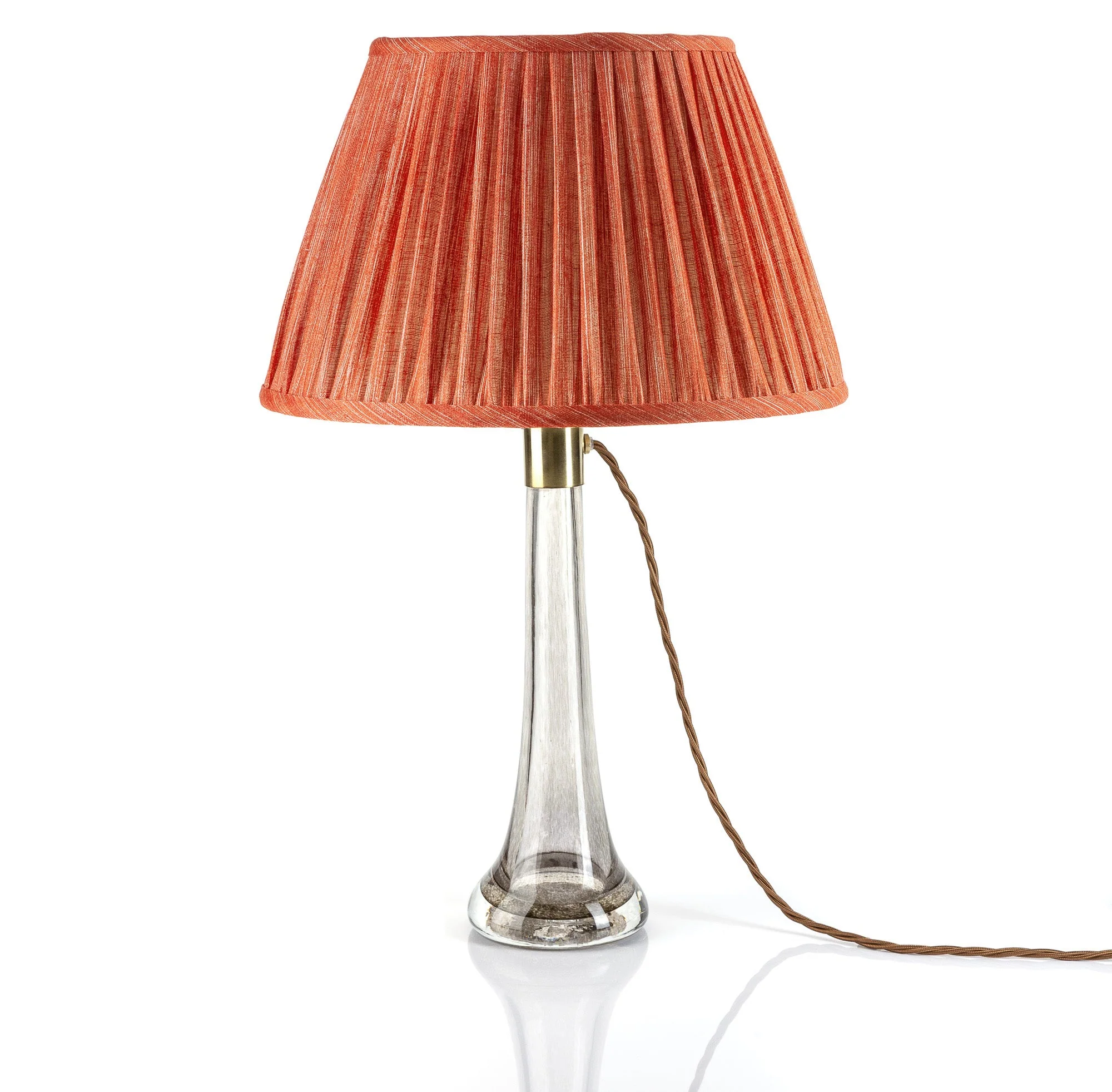Fermoie Lampshade - Plain Linen in Fresco - Image 3