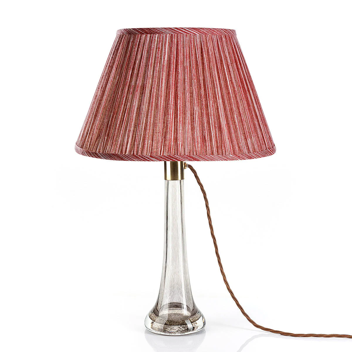 Fermoie Lampshade - Strie in Red - Image 3