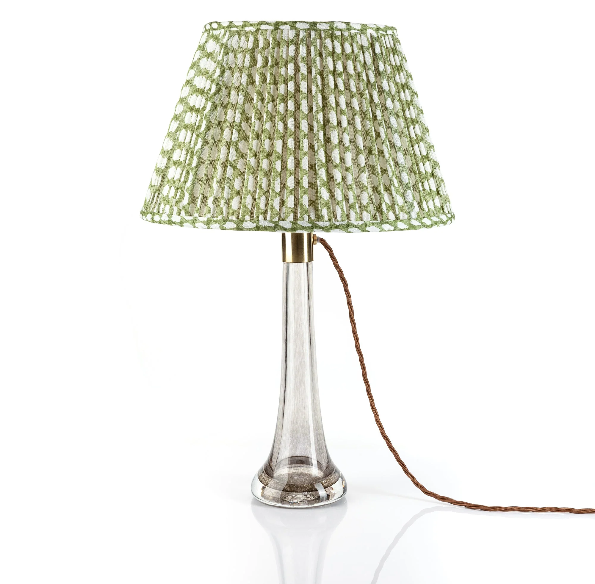 Fermoie Lampshade - Wicker in Green - Image 3