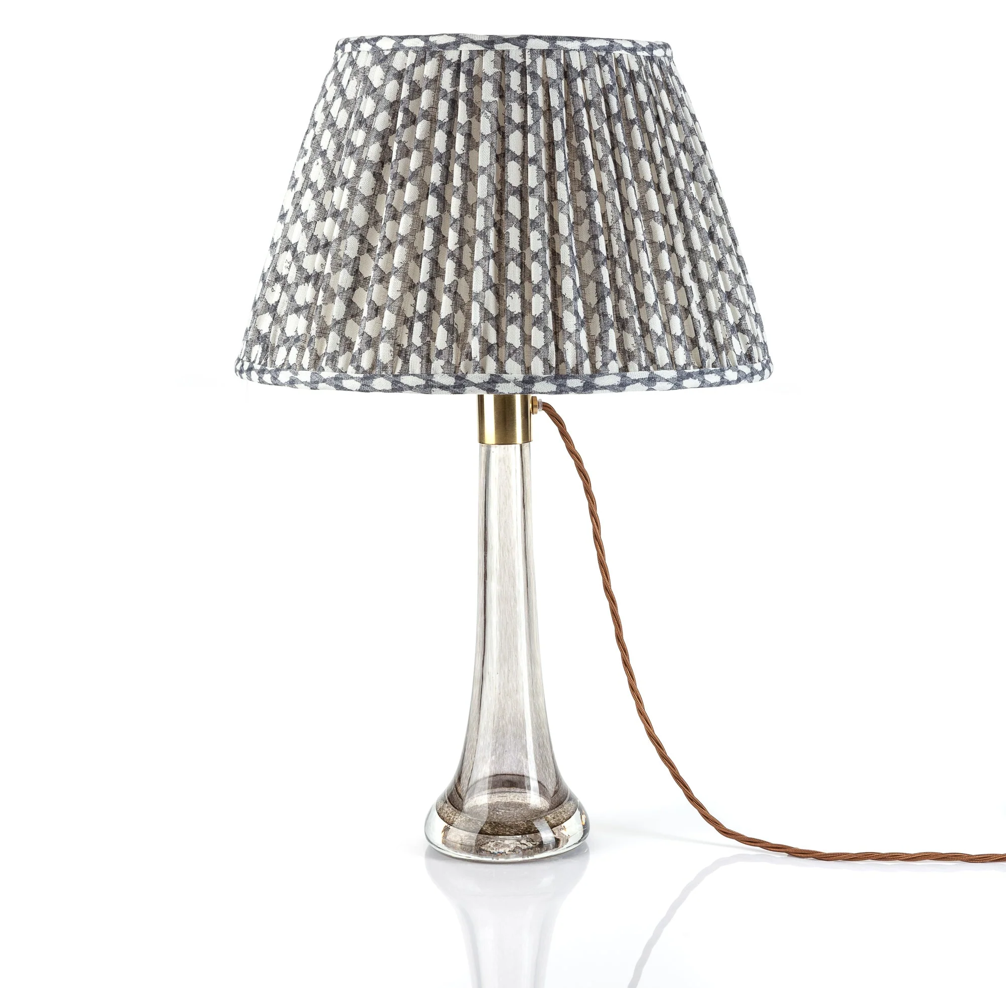 Fermoie Lampshade - Wicker in Grey - Image 3