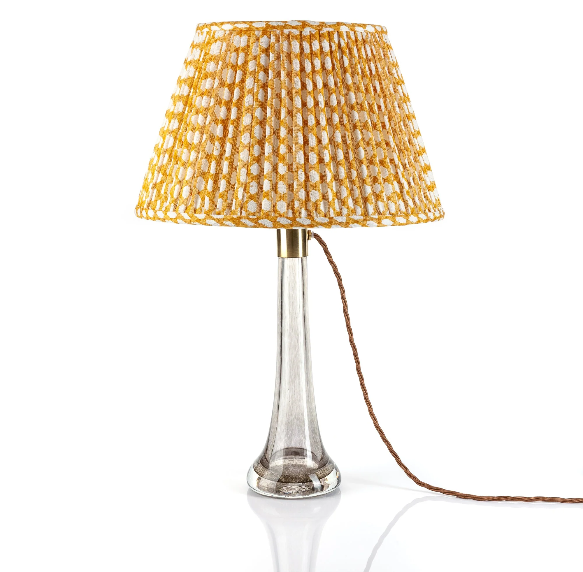 Fermoie Lampshade - Wicker in Yellow - Image 3