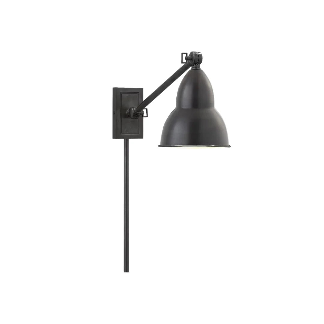 French Library Single Arm Wall Lamp - Image 2