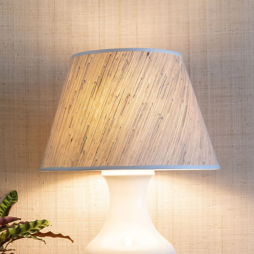 Grasscloth Lampshade in Natural - Image 3