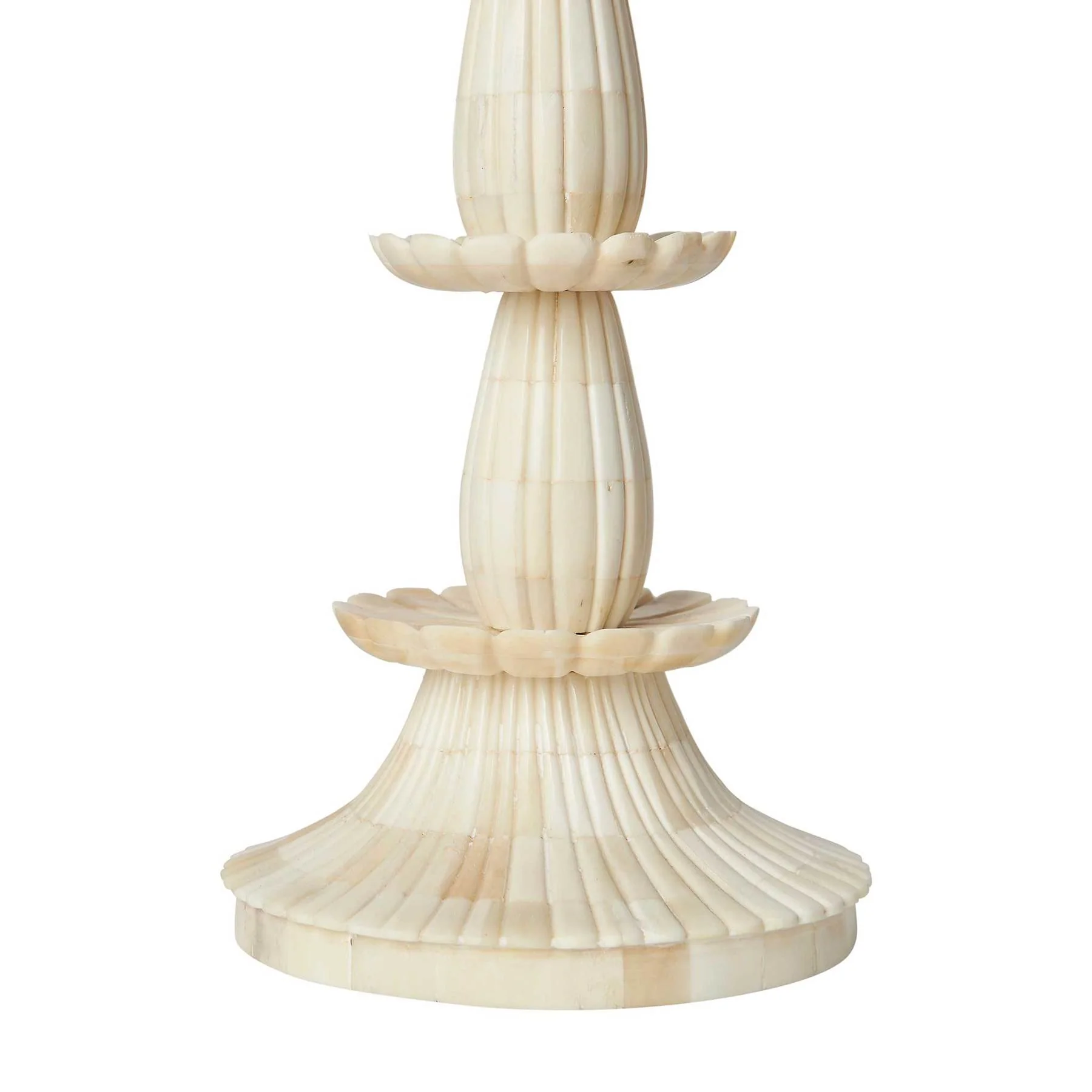 Karni Mata Bone Inlay Table Lamp by Penny Morrison - Image 5