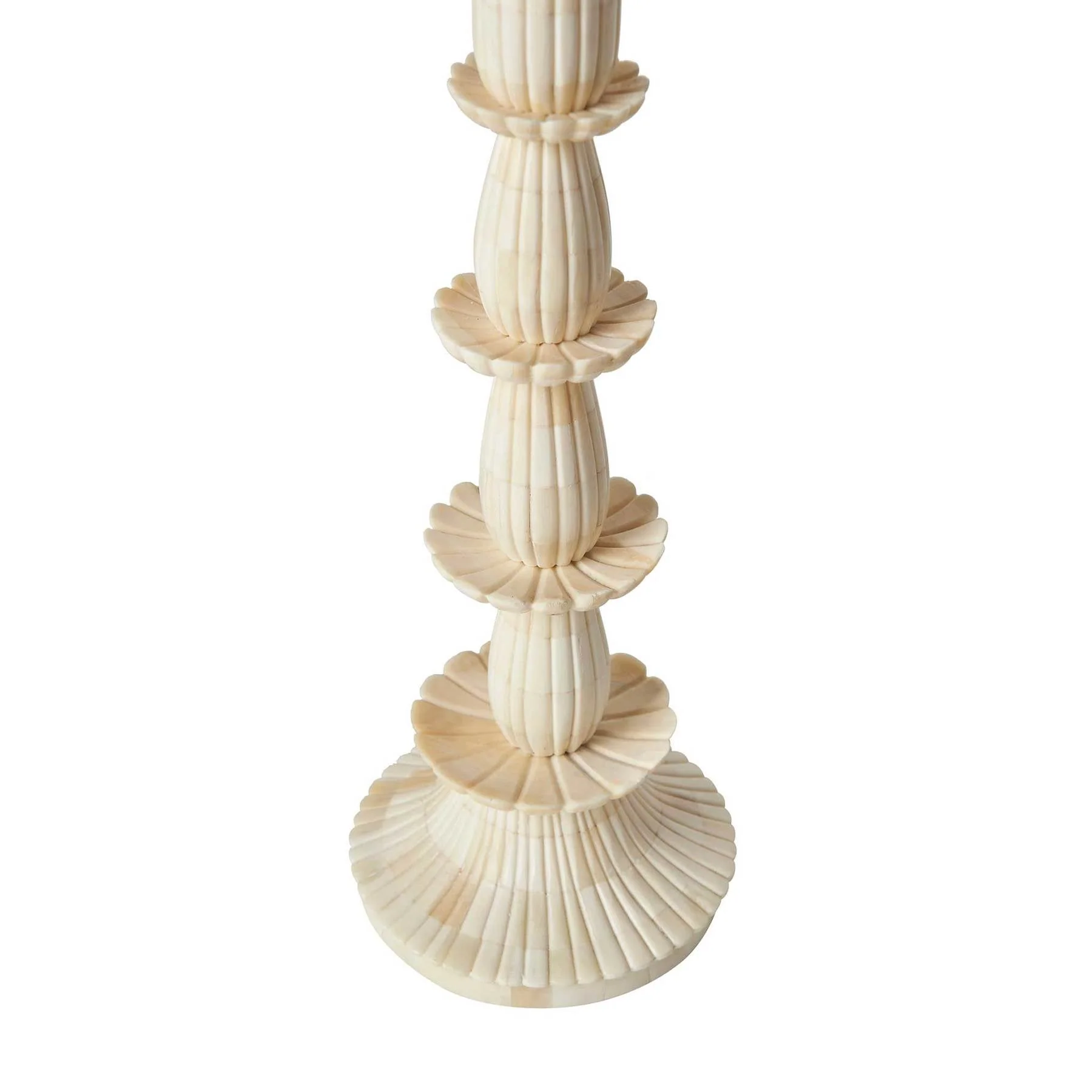 Karni Mata Bone Inlay Table Lamp by Penny Morrison - Image 6