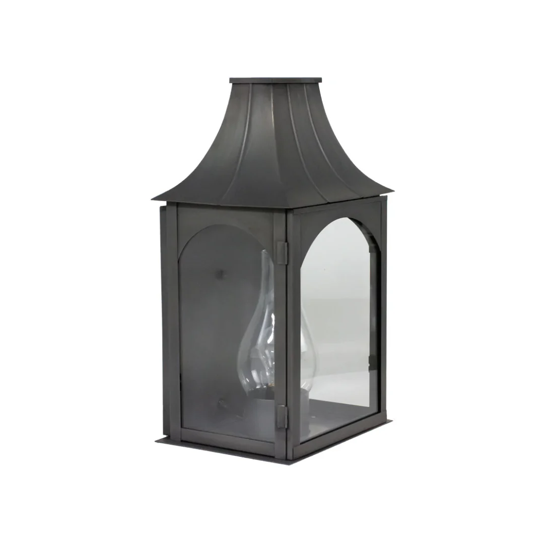 Kensington Wall Lantern 73731 in Dark Brass by Northeast Lantern