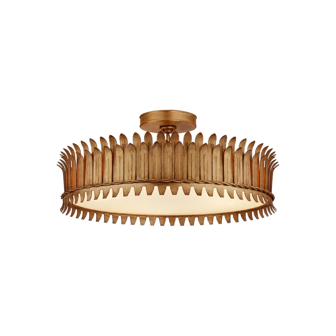 Leslie 21" Semi-Flushmount