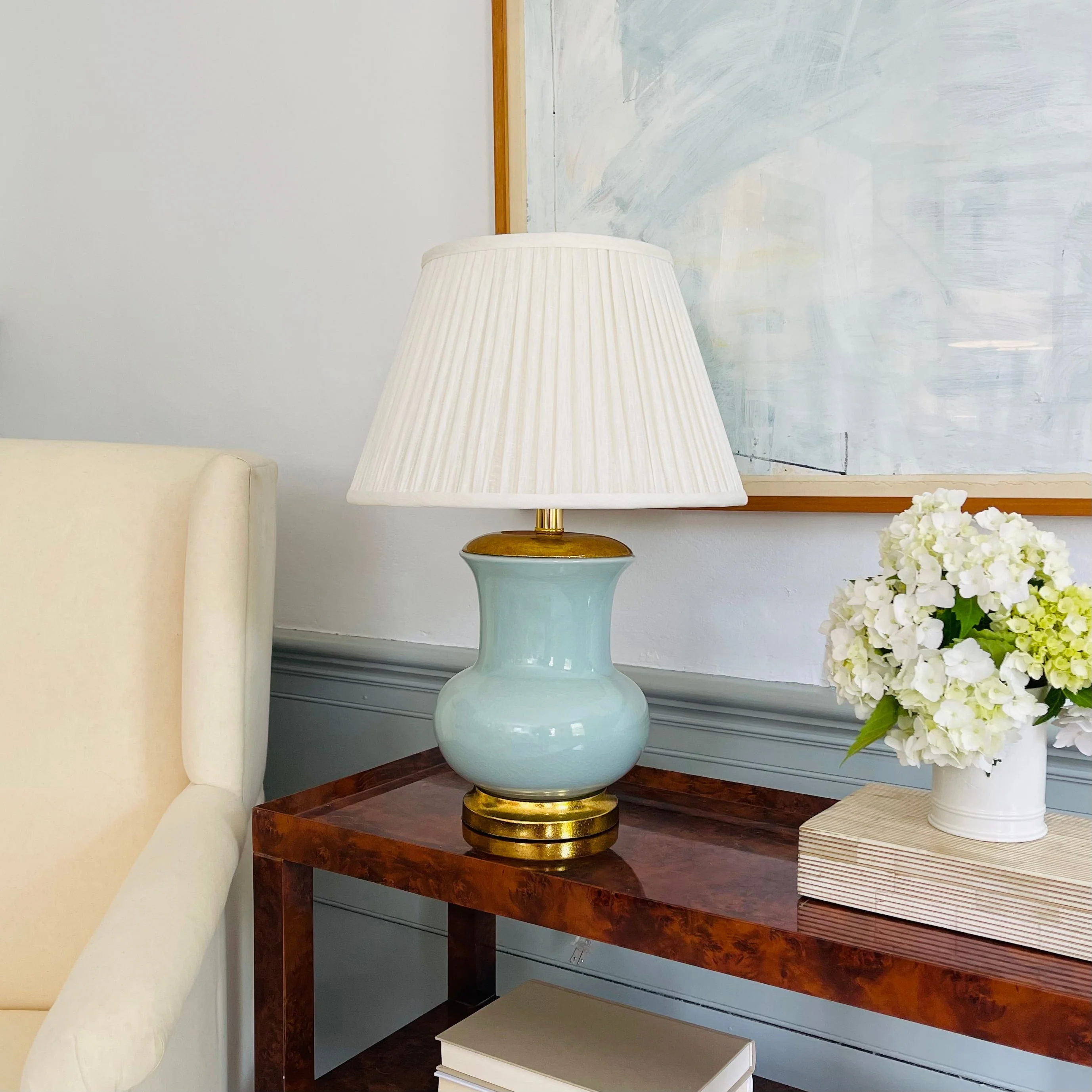 Lycee Table Lamp in Celadon - Image 2