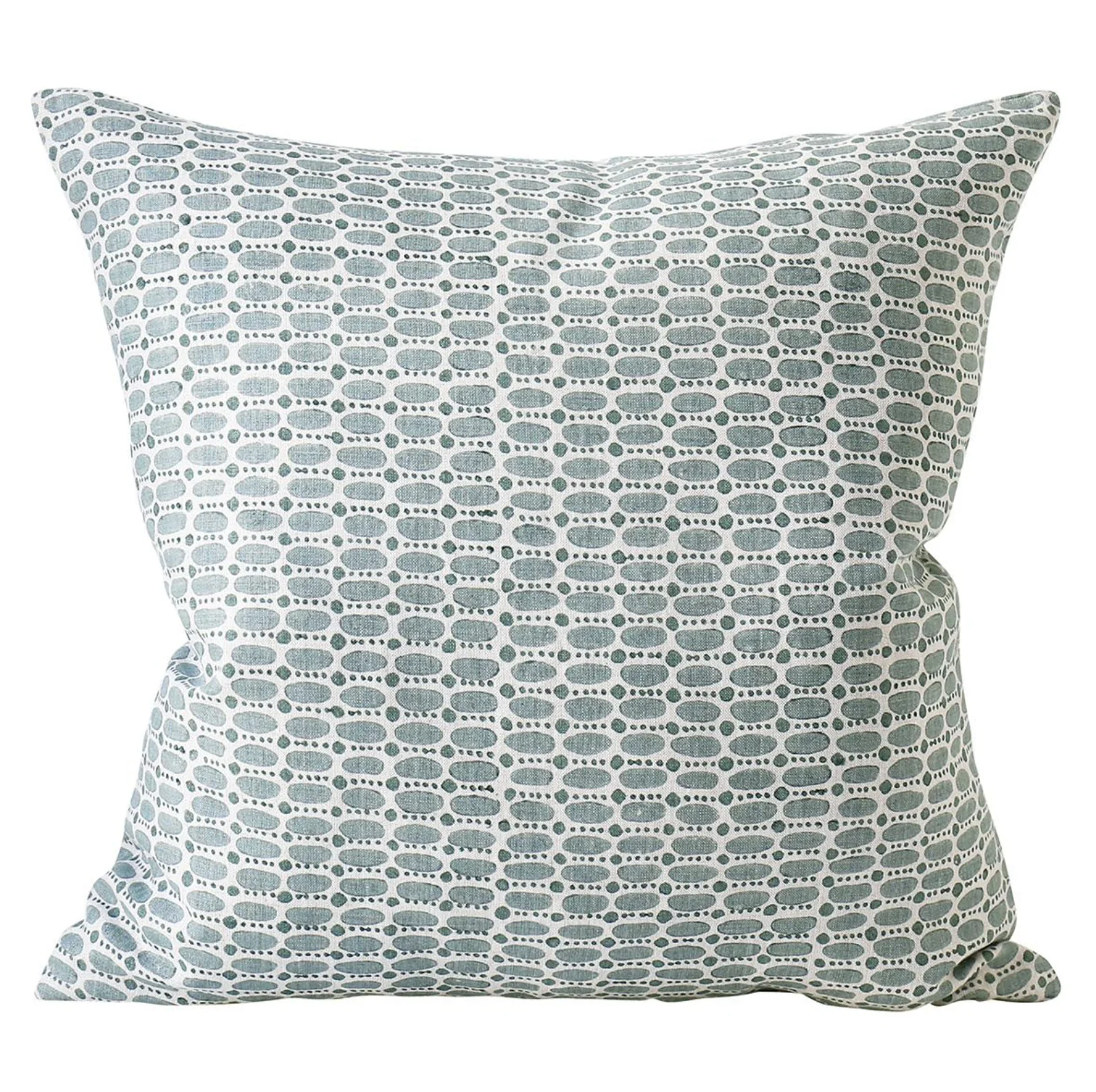 Massimo Celadon Linen Cushion 20" x 20"