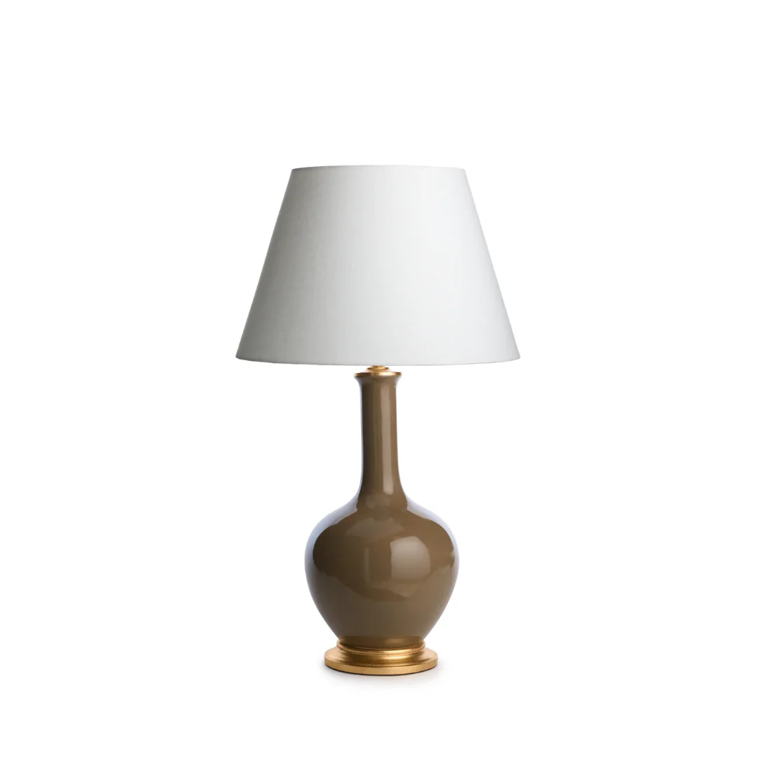 May Ceramic Table Lamp in Mushroom