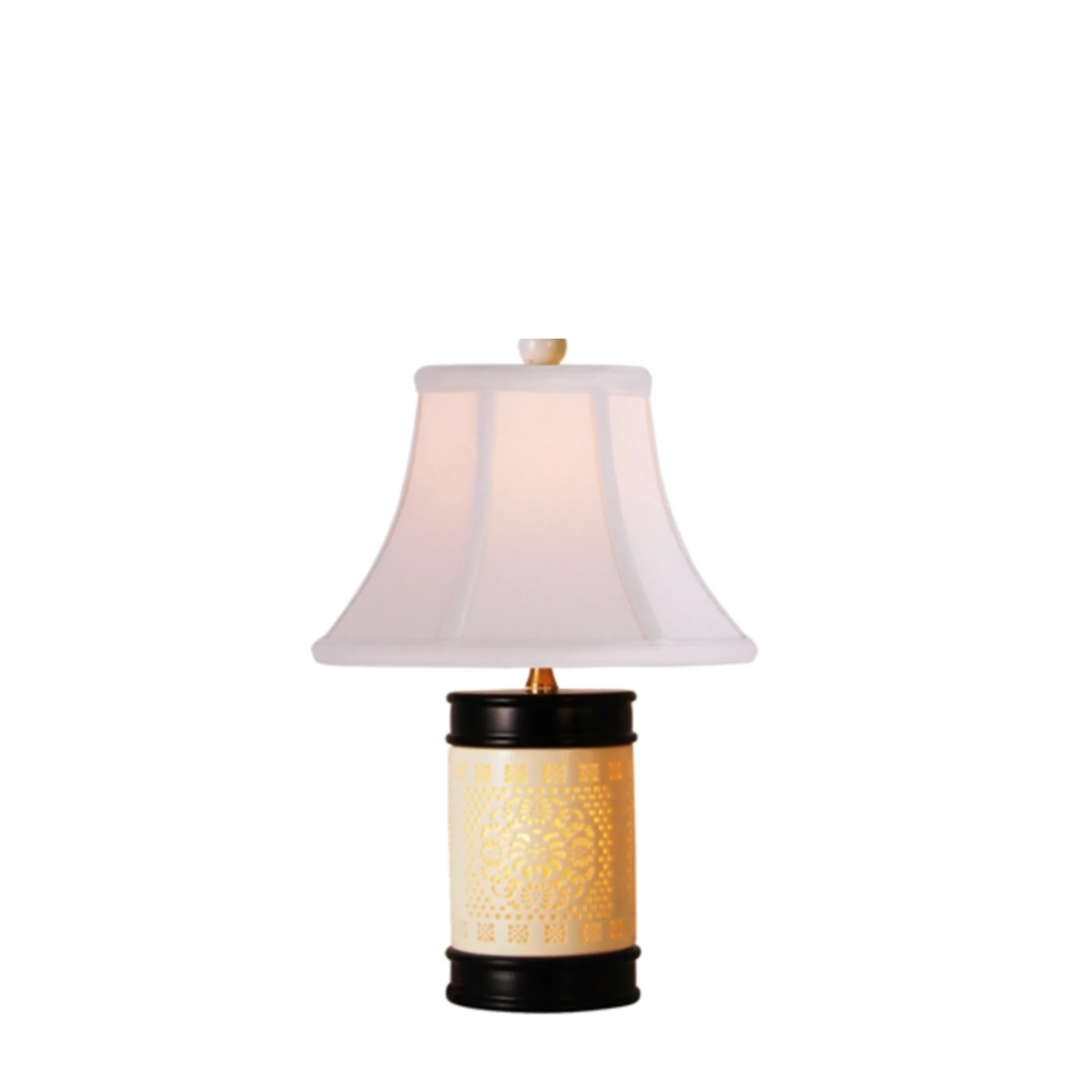Pierced Bone China Mini Night Light Lamp
