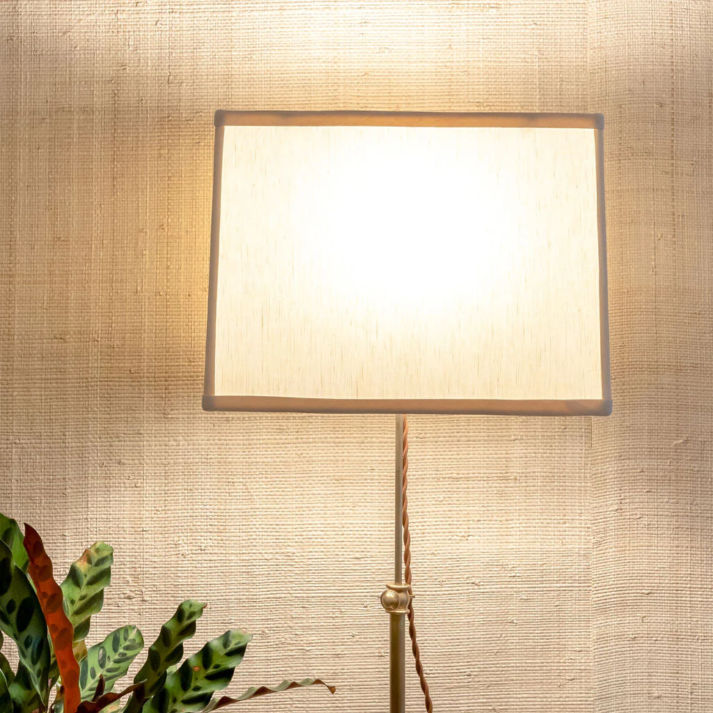 Rectangle Belgian Linen Lampshade LAST CALL - Image 4