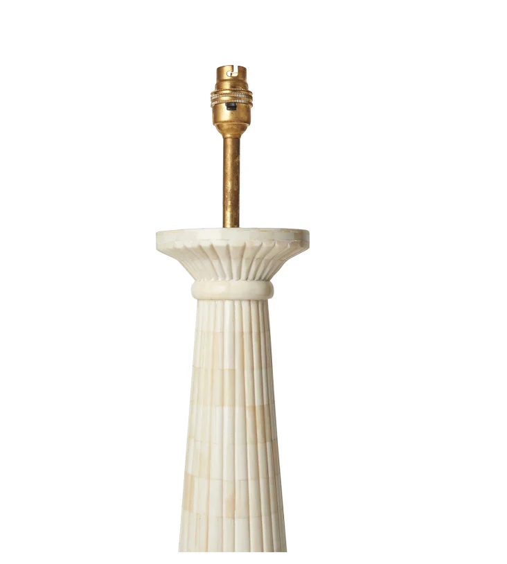 Savitri Bone Inlay Table Lamp by Penny Morrison - Image 4