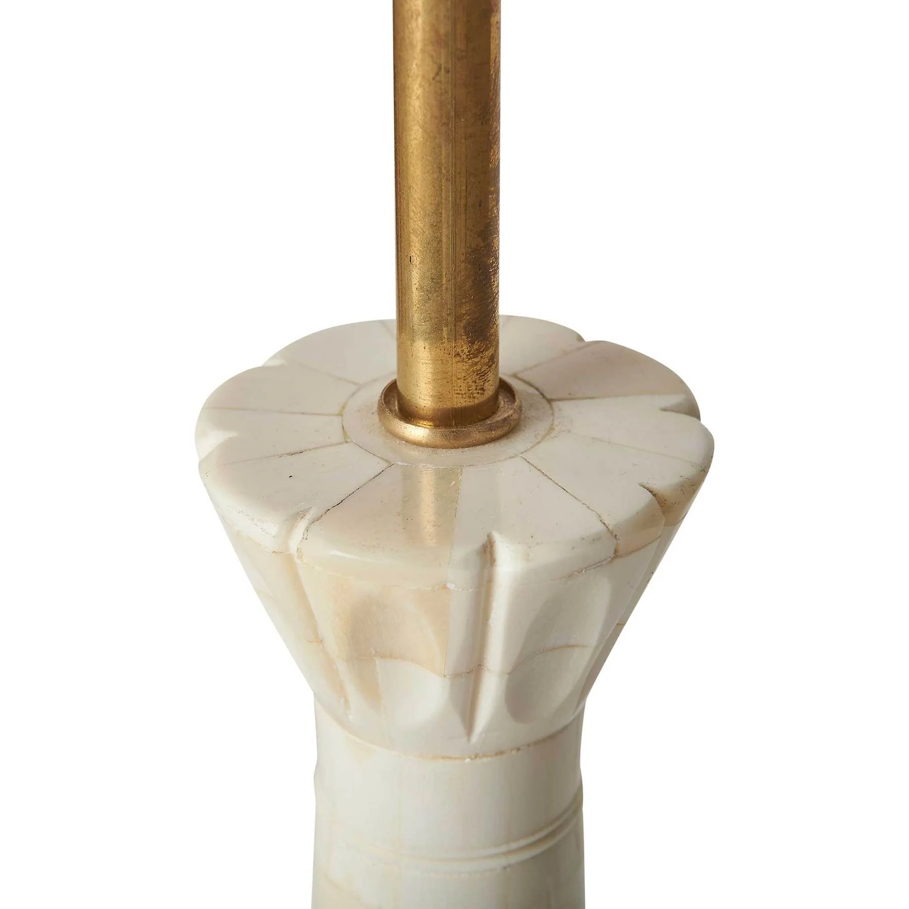 Shree Baba Bone Inlay Table Lamp by Penny Morrison - Image 5