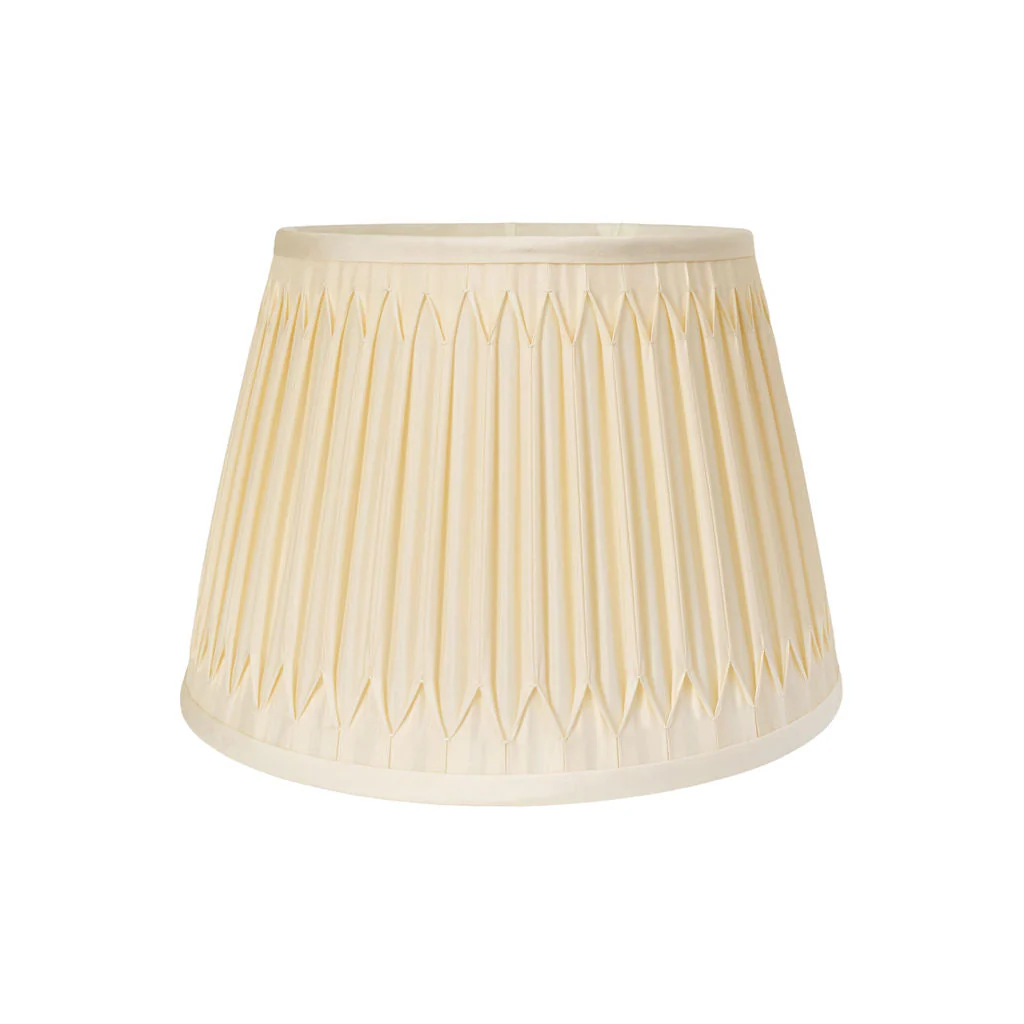 Smocked Silk Lampshade - Image 3