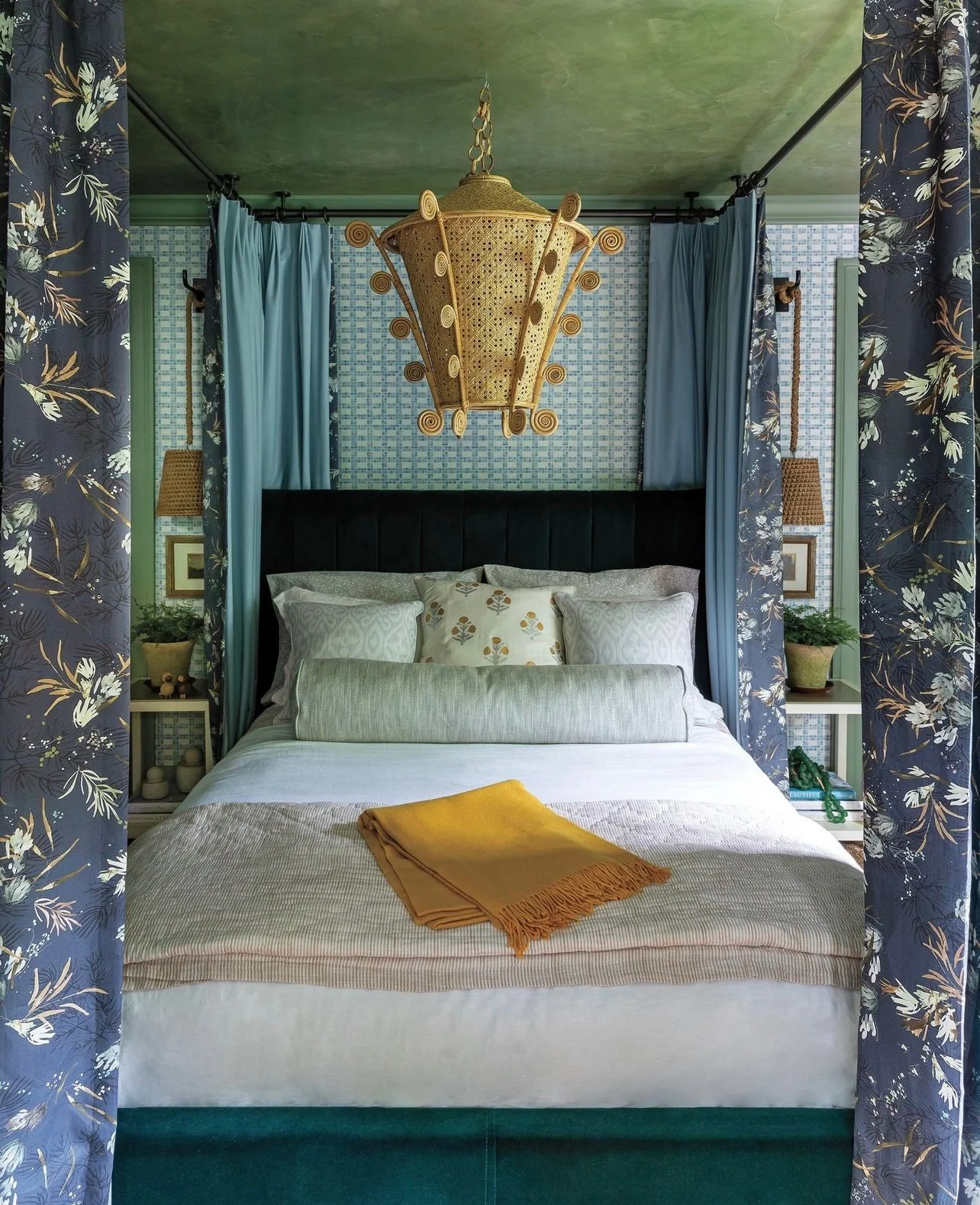 Whimsical Rattan Lantern - Image 4